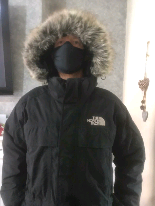 the north face men's genuine fur coats & jackets